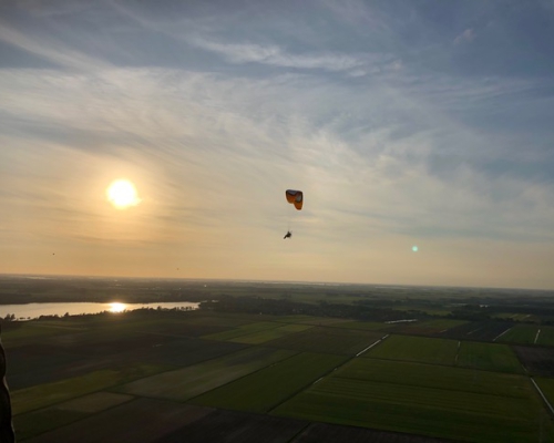 Ballonvaart vanaf Joure met piloot Anne